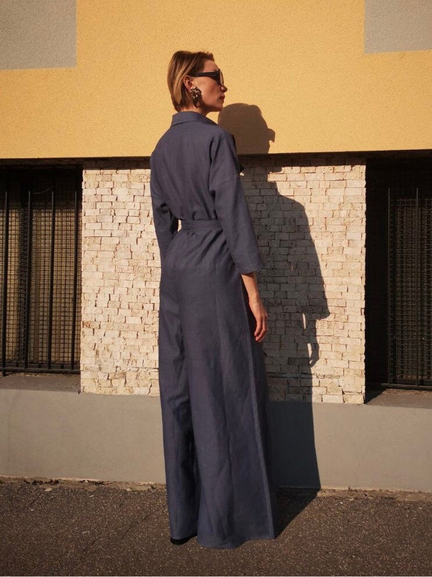 Athena Linen Jumpsuit