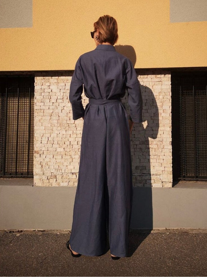 Athena Linen Jumpsuit