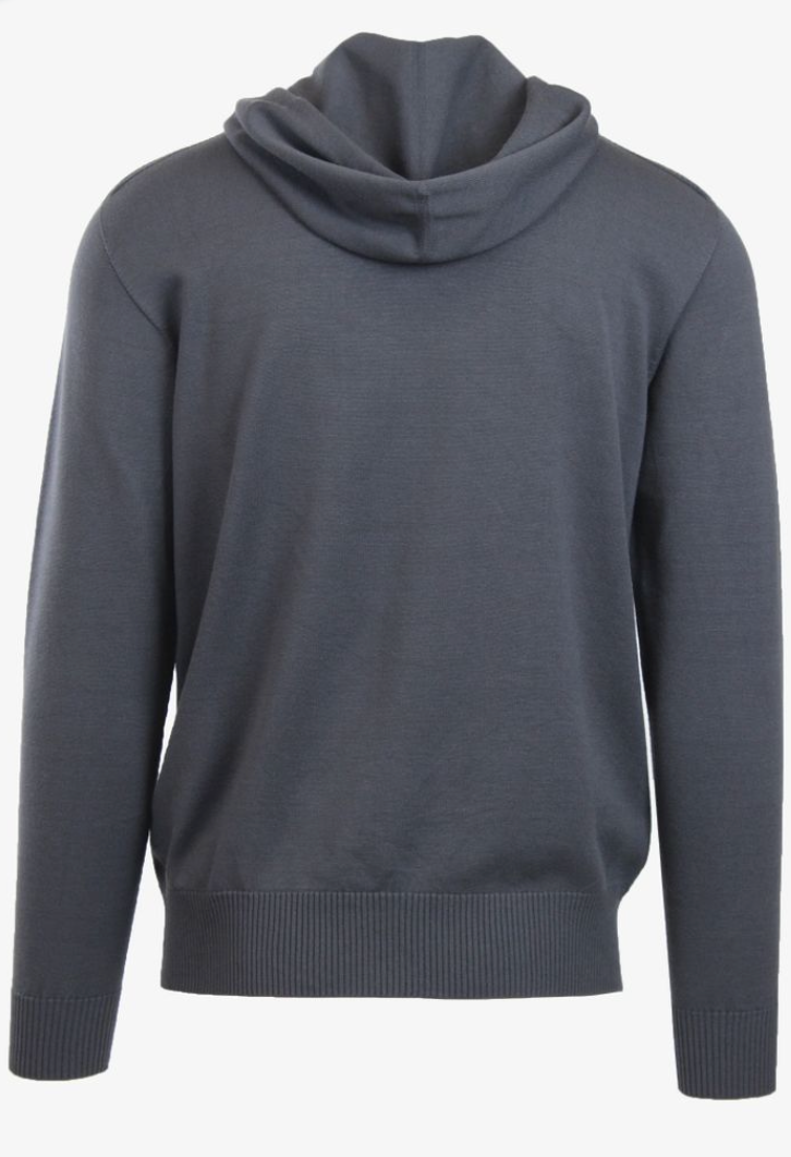 Alejandro Hoodie (UNISEX) Beige & Slate Grey